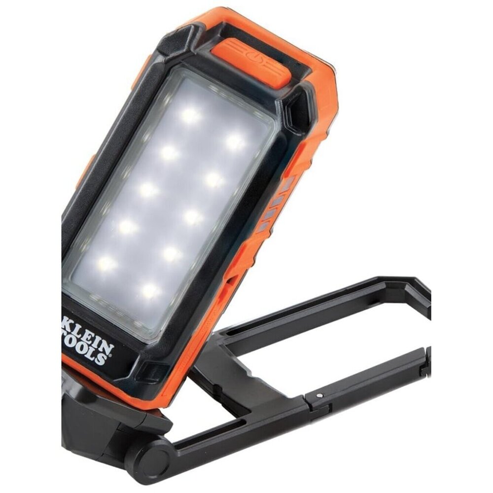Rechargeable LED Worklight Orange Magnetic Kickstand